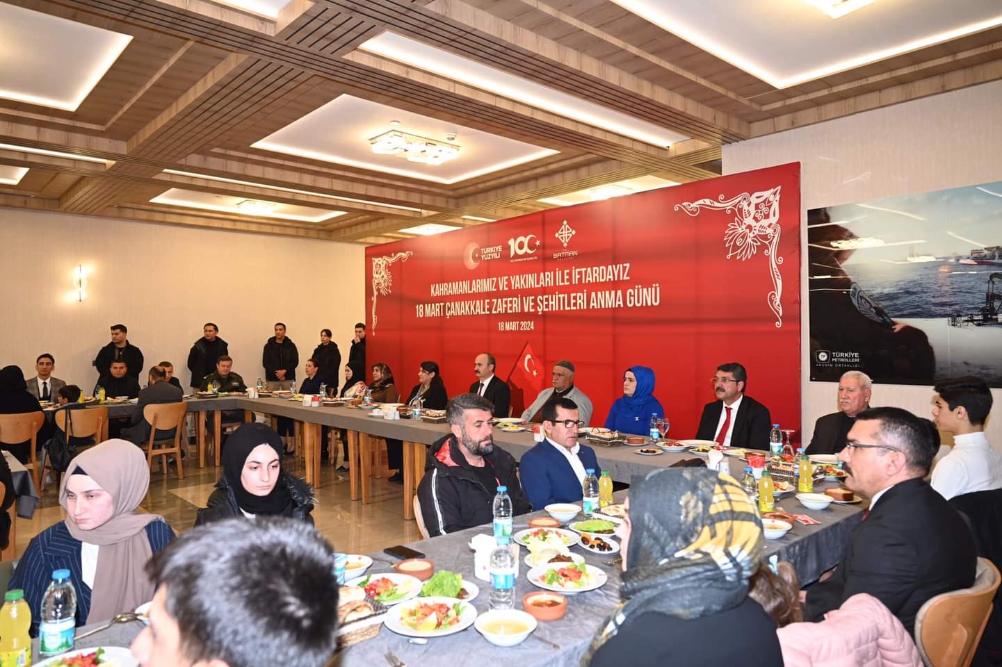 İskilip’te şehit yakınları ve gaziler iftar yemeğinde buluştu